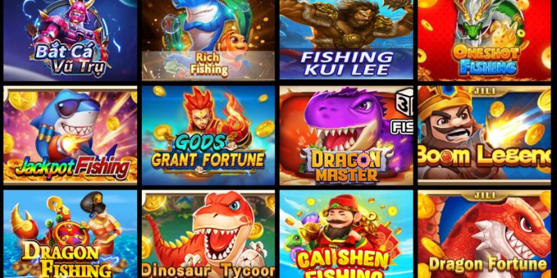 Top những game Fishing online hot nhất 2024 